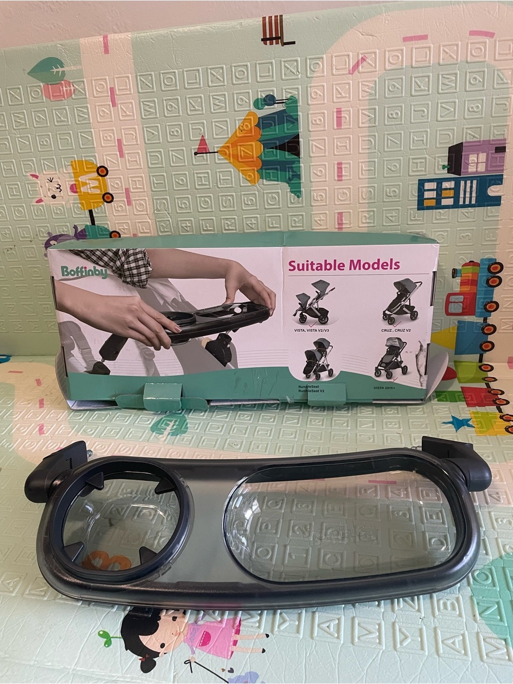 Snack Tray Fits for UPPAbaby Vista/Vista V2/Vista V3/Cruz/Cruz V2